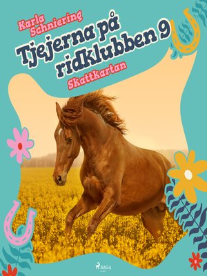 cover image of Tjejerna på ridklubben 9--Skattkartan